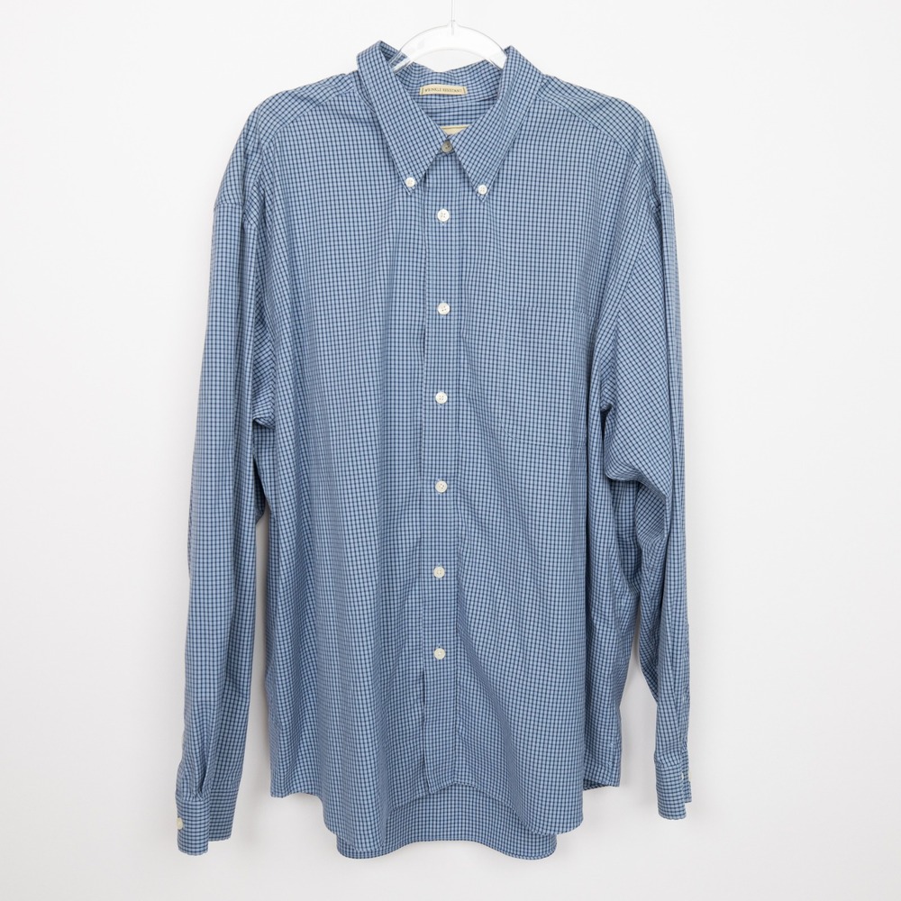 Eddie Bauer Wrinkle‎ Resistant Button Down Long Sleeve Shirt XL